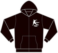 「MAJOR」パーカー。男なら直球勝負、吾郎の投球フォームをグラフィック化したデザイン。