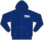 「お茶にごす。」パーカー。茶道の魂ともいえるお茶を大胆にも横文字で。