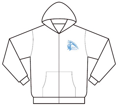 「神のみぞ知るセカイ」パーカー。純真を表現するホワイトが攻略の近道とのこと。女の子のハートを狙うなら、清潔感のある白でキメっ。