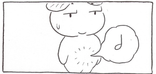 細野くん。お腹の音から物語が始まる。