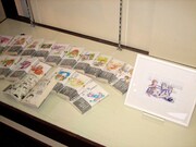 高橋しんの代表作「いいひと。」も直筆サイン入りで展示されている。