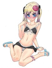 塩野干支郎次の「ブロッケンブラッドIV」。単行本が3巻まで発売中。今流行の女装男子。