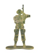 C賞「バッド・カンパニーBOX」に収められた兵隊のひとつ。(C)LUCKY LAND COMMUNICATIONS／集英社