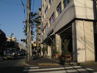 ufotable cafe外観。