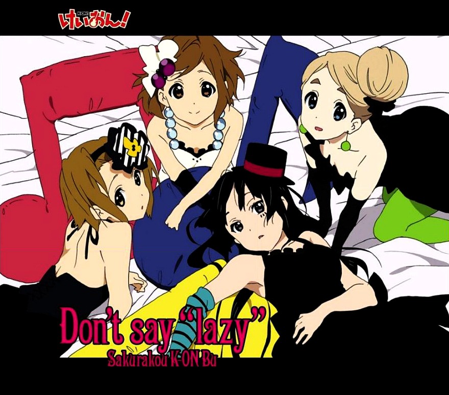 「Don’t say“lazy”」通常盤。