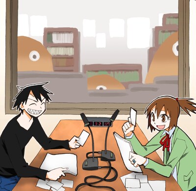 「惑星のさみだれ」ドラマCD視聴ページのイラスト。