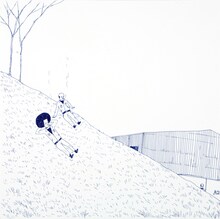 花くまゆうさく「工員の一服」