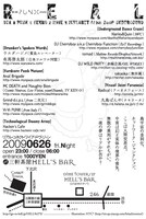 「Real Connect Wired Vision」フライヤー裏面。