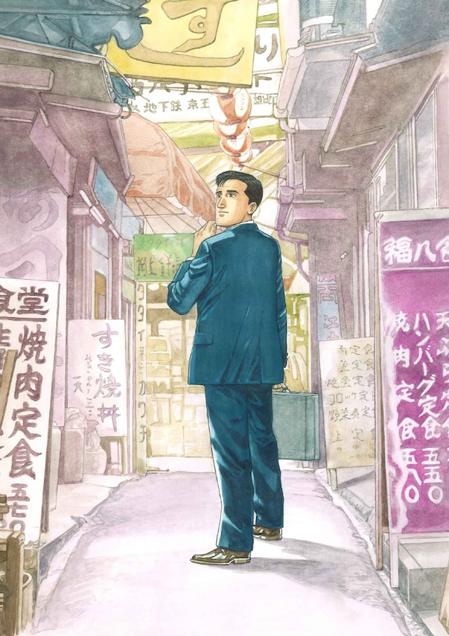 「孤独のグルメ」キービジュアル。複製原画の絵柄もこちらと同じもの。