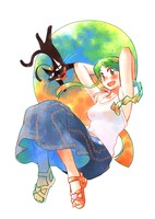 「おいでませり」表紙イラスト。