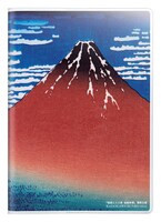 「赤富士」ブックカバー。