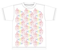 MANGARTから発売されるコラボTシャツ「Rainbow Koshika」。作中に登場するペンダントをサイケにデザイン。（c）2009松本零士　（c）2009 SUNSOFT　コーシカ（R）