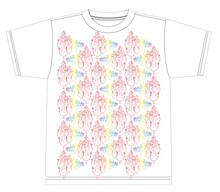 MANGARTから発売されるコラボTシャツ「Rainbow Koshika」。作中に登場するペンダントをサイケにデザイン。（c）2009松本零士　（c）2009 SUNSOFT　コーシカ（R）