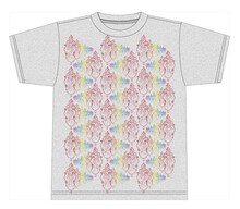MANGARTから発売されるコラボTシャツ「Rainbow Koshika」。カラーバリエーションのひとつ。（c）2009松本零士　（c）2009 SUNSOFT　コーシカ（R）