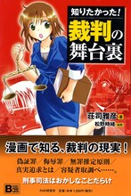 「裁判の舞台裏」の表紙。マンガを担当したのは「ねこ耳少女の量子論～萌える最新物理学～」でデビューした松野時緒。
