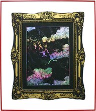 シルクスクリーン「漂流の果てに」（c）楳図かずお／小学館