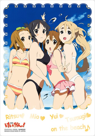 律、澪、唯、紬のごほうびショット。なによりもまず手に入れておきたい。