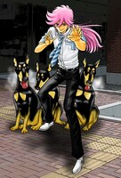 「アスカ@未来系怪人カード」のマサカドカード表面。島本はブログで「もっとたくさん種類を作りたいです」とコメント。他のカードが作られる可能性もあるかも？