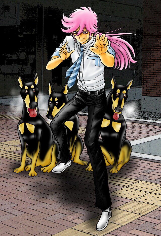 「アスカ@未来系怪人カード」のマサカドカード表面。島本はブログで「もっとたくさん種類を作りたいです」とコメント。他のカードが作られる可能性もあるかも？