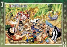 「コミックカレンダー2010」、尾田栄一郎「ONE PIECE」。