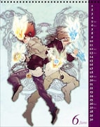 「コミックカレンダー2010」、天野明「家庭教師ヒットマンREBORN！」。