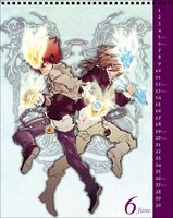 「コミックカレンダー2010」、天野明「家庭教師ヒットマンREBORN！」。