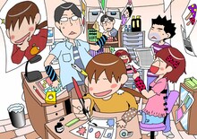 葛西りいち「そんなんだからおまえらは。」カット。（ｃ）葛西りいち/「月刊！スピリッツ」小学館