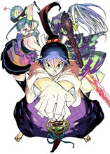 福田宏「ムシブギョー」のイラストカット。