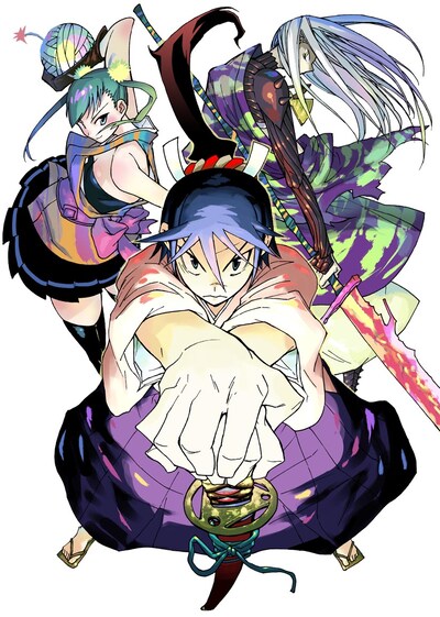 福田宏「ムシブギョー」のイラストカット。