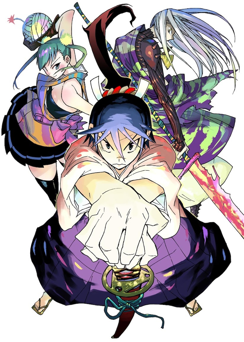 福田宏「ムシブギョー」のイラストカット。