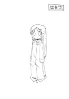 ゲーム版の設定ラフより、はかせ。なのを好き勝手に改造したりする。