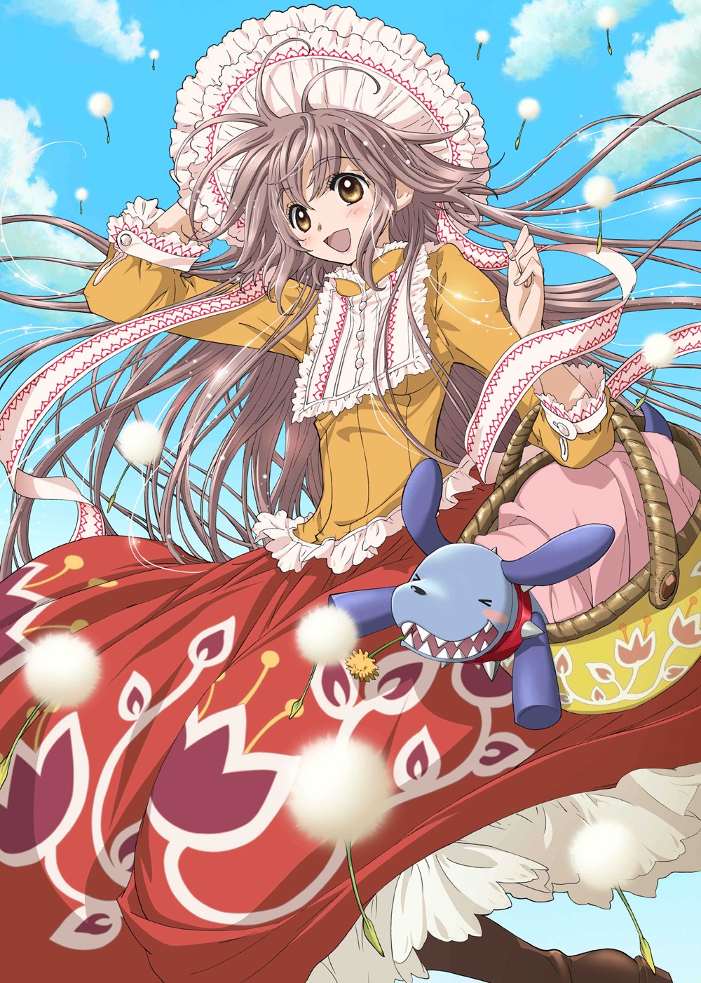 アニメ「こばと。」キービジュアル。(c)2009 CLAMP・角川書店／こばと。を守る会