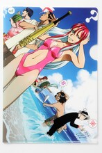 月刊！スピリッツ初号には、ゆうき作品の歴代キャラクターを描いたクリアファイルが付録されている。「究極超人あ～る」から「パンゲアの娘 KUNIE」まで揃った、ファンなら感涙ものの仕上がりだ。(C)ゆうきまさみ