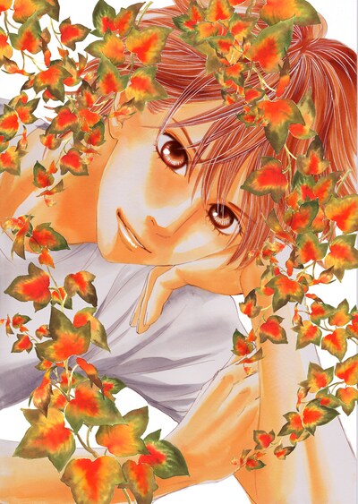 「ちはやふる」6巻に使用される予定の原画。このイラストからどんな装丁が仕上がるのか、期待に胸が高鳴る。