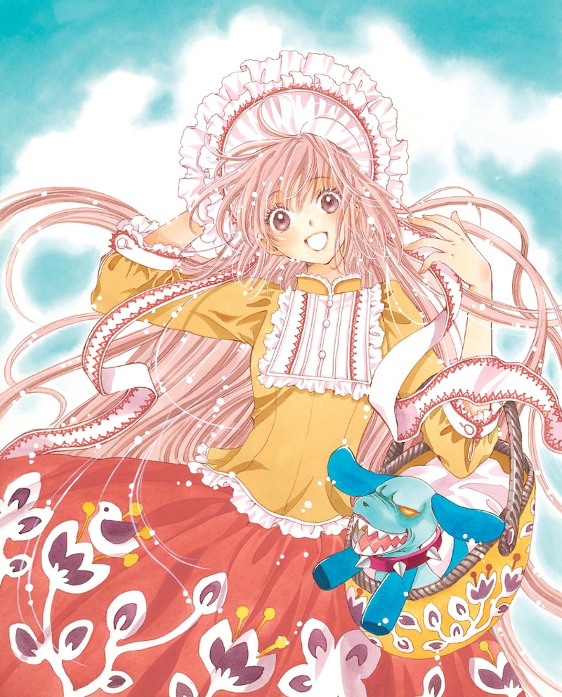 「ALL ABOUT CLAMP」表紙用イラスト画像。イラスト／CLAMP (c)CLAMP