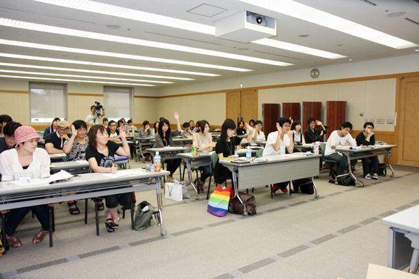 1学期3日目は講談社の会議室で行われた。