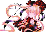 画集「Rozen Maiden」イメージ。何を思い、涙を流す薔薇乙女かな。(c)PEACH-PIT/集英社・週刊ヤングジャンプ