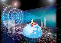 「アトム体内大冒険」胸部エリア。(C)Tezuka Productions