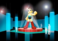 「アトム体内大冒険」を抜けると現れる、身長3mの巨大アトム。(C)Tezuka Productions