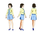 アニメ「となりの801ちゃんR」より801ちゃん全身(c)京都御薗橋アニメーション