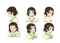 アニメ「となりの801ちゃんR」より801ちゃん表情(c)京都御薗橋アニメーション