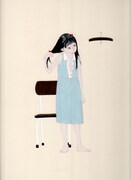 少女たちの機微を描く鬼才・町田ひらくの個展が開催