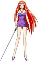 「GS美神 極楽大作戦!!」の主人公、美神令子。(C)椎名高志／小学館