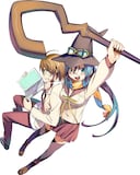 電撃大王11月号に掲載されている、森山大輔のイラストカット。（イラスト／森山大輔）