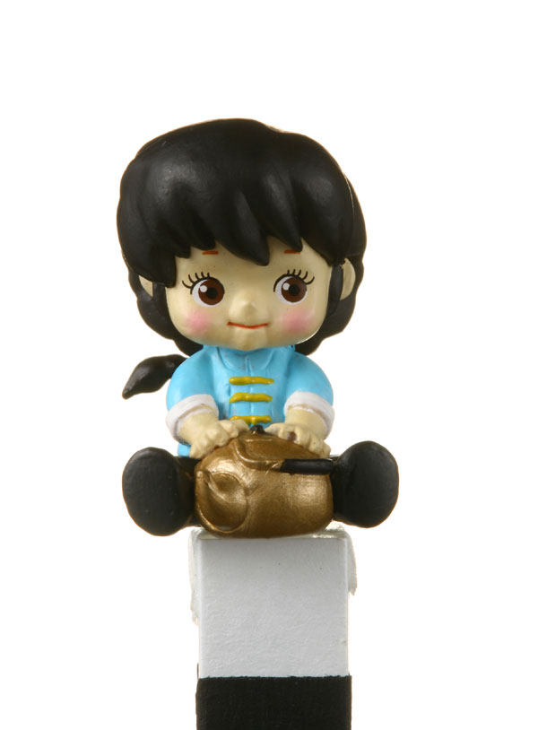 「らんま」キュージョンストラップ限定カラー。(c)高橋留美子／小学館 (c)Rose O'Neill Kewpie International　