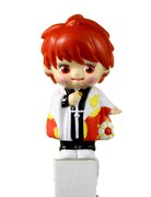 今回のキャンペーンにあたり、初キュージョン化された「りんね」ストラップ。(c)高橋留美子／小学館 (c)Rose O'Neill Kewpie International　