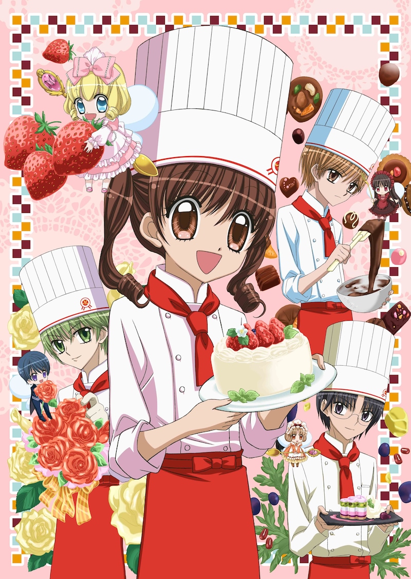 アニメ「夢色パティシエール」メインビジュアル。