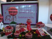 コラボレーションケーキイメージ。