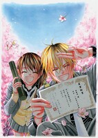 複製原画「卒業式」。