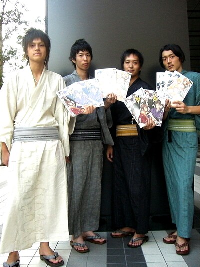 小冊子「コミックビーズログ Chapter.0」配布イベントの時の「あい☆くばり隊。」。今度はどんなイケメンが登場するのか。